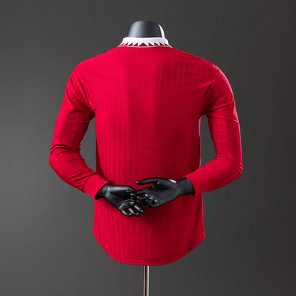 Manchester United 22-23 home kit long sleeve