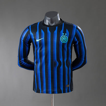 Inter Milan 25-26 home kit long sleeve