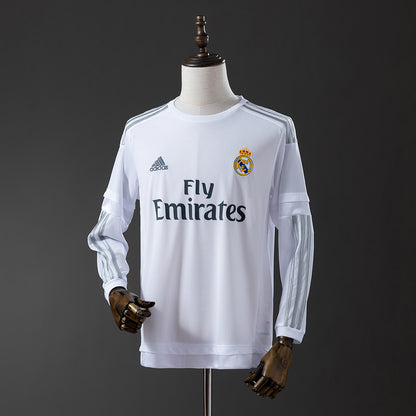 Real Madrid 15-16 home kit long sleeve