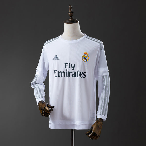 Real Madrid 15-16 home kit long sleeve