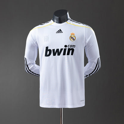 Real Madrid 09-10 home kit long sleeve