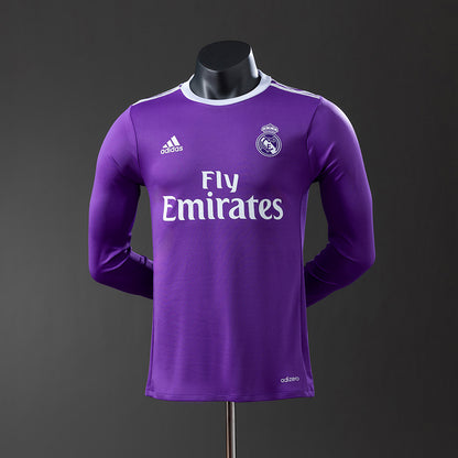 Real Madrid 16-17 away kit long sleeve