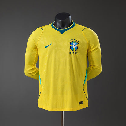 Brazil 2026 home kit long sleeve