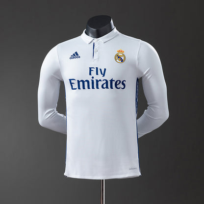 Real Madrid 16-17 home kit long sleeve