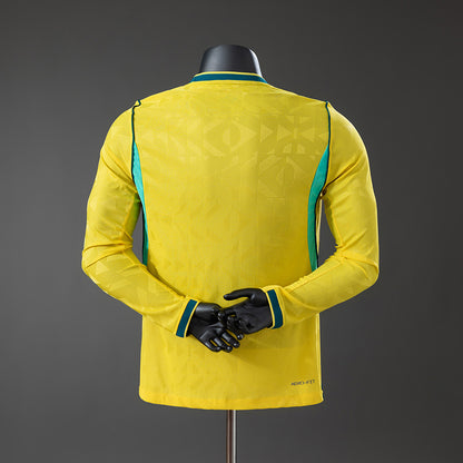 Brazil 2026 home kit long sleeve