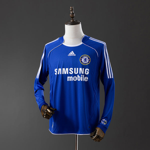 Chelsea 06-07 home kit long sleeve