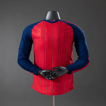 Spain 2026 home kit long sleeve WorldCup winners