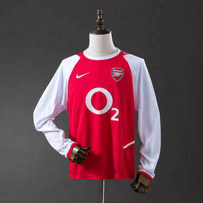 Arsenal 02-04 home kit long sleeve