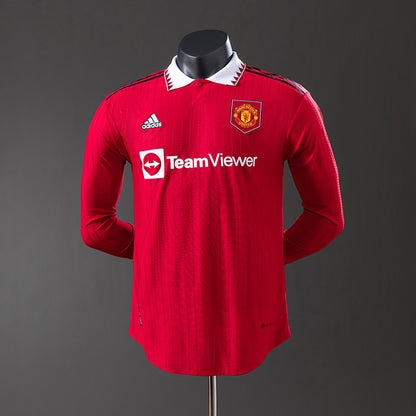 Manchester United 22-23 home kit long sleeve