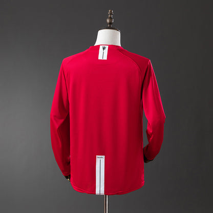 Manchester United 07-08 home kit long sleeve PRIME SHIRT