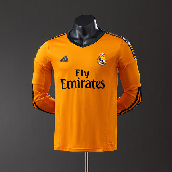 Real Madrid 13-14 away kit long sleeve