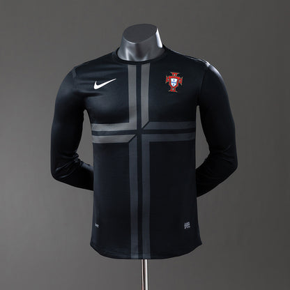 Portugal 2012 away kit long sleeve black