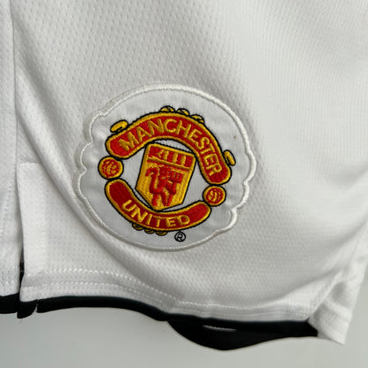 Manchester United 07-08 shorts home kit