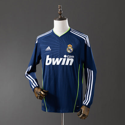 Real Madrid 10-11 away kit long sleeve