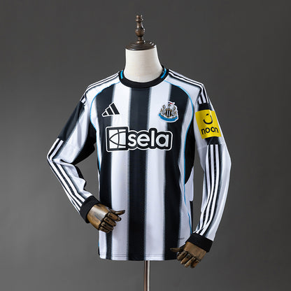 Newcastle United 25-26 home kit long sleeve