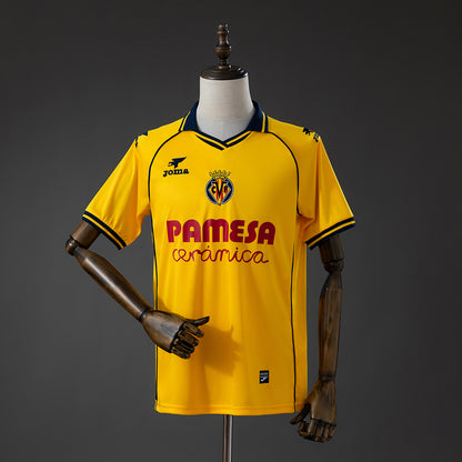 Villareal 25-26 home kit retro style