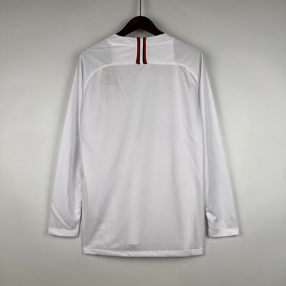 PSG 18-19 away kit long sleeve white