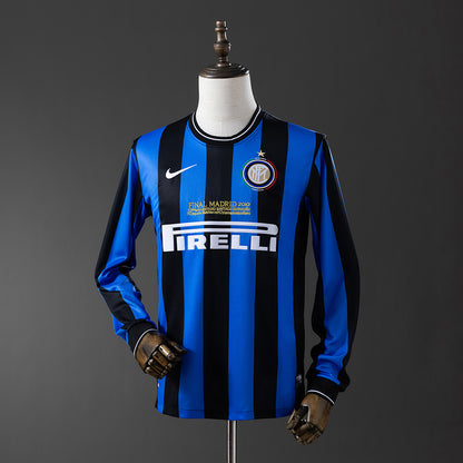 Inter Milan 09-10 home kit long sleeve