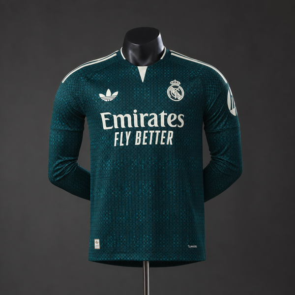 Real Madrid 26-27 away kit long sleeve