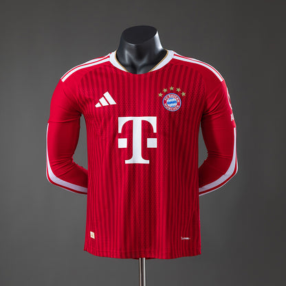 Bayern Munich 26-27 home kit long sleeve