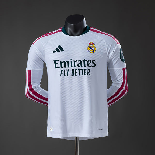 Real Madrid 26-27 home kit long sleeve