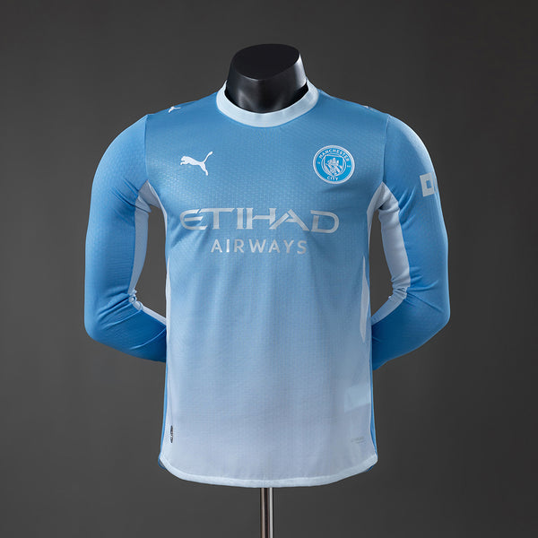 Manchester City 26-27 home kit long sleeve