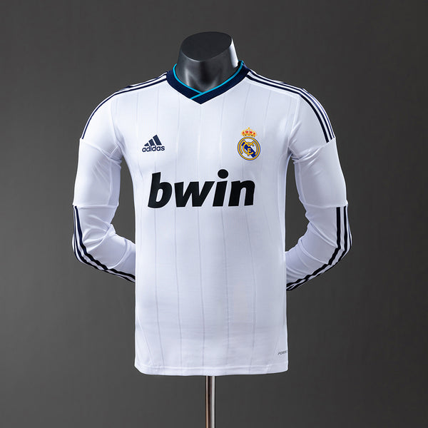 Real Madrid 12-13 home kit long sleeve