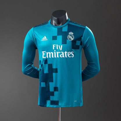 Real Madrid 17-18 away kit long sleeve