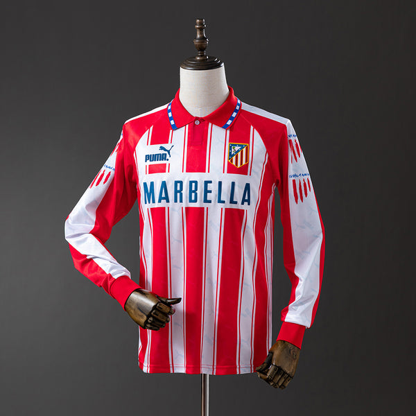 Atlético Madrid 94-95 home kit long sleeve