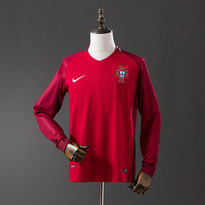 Portugal 2016 home kit long sleeve