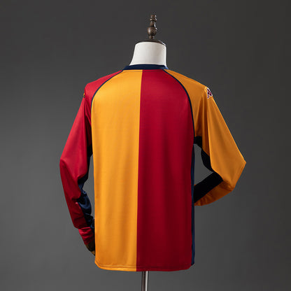 Roma 01-02 home kit long sleeve
