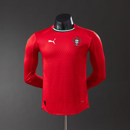 Portugal 2025 home kit long sleeve