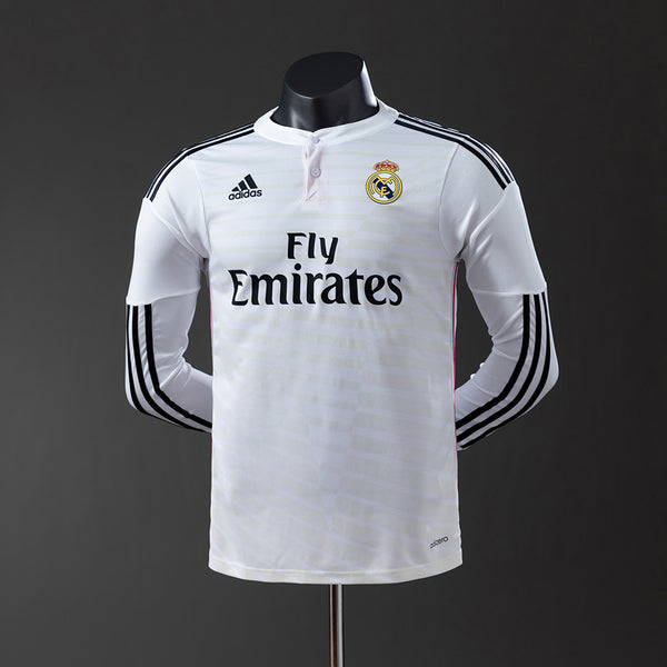Real Madrid 14-15 home kit long sleeve