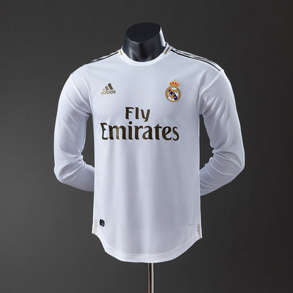 Real Madrid 19-20 home kit long sleeve