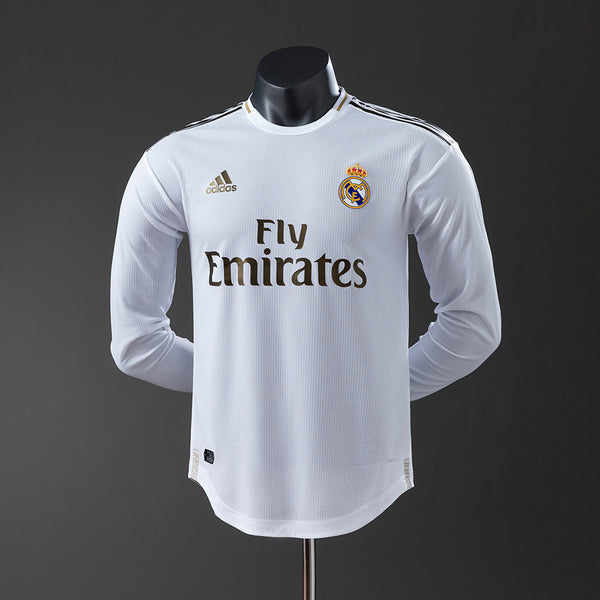 Real Madrid 19-20 home kit long sleeve