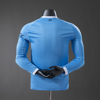 Manchester City 25-26 home kit long sleeve