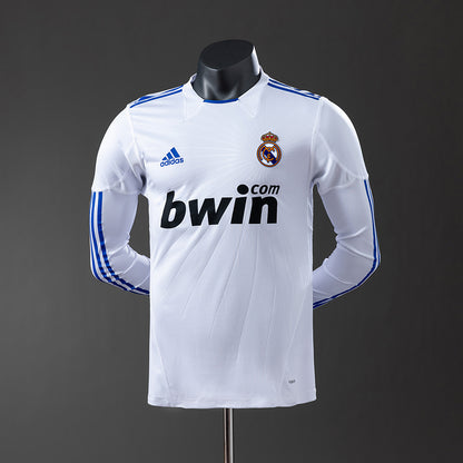 Real Madrid 10-11 home kit long sleeve