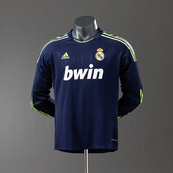 Real Madrid 12-13 away kit long sleeve