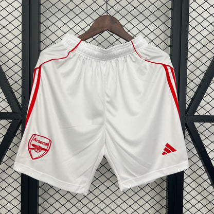 Arsenal 25-26 home kit shorts