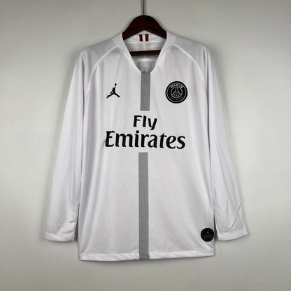 PSG 18-19 away kit long sleeve white