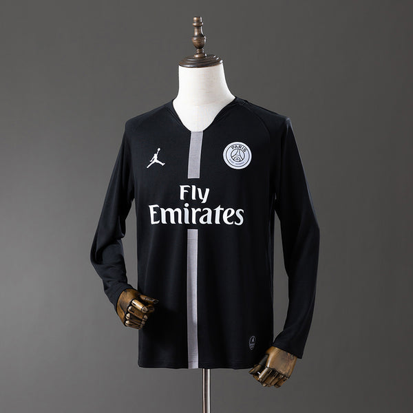 PSG 18-19 away kit long sleeve black
