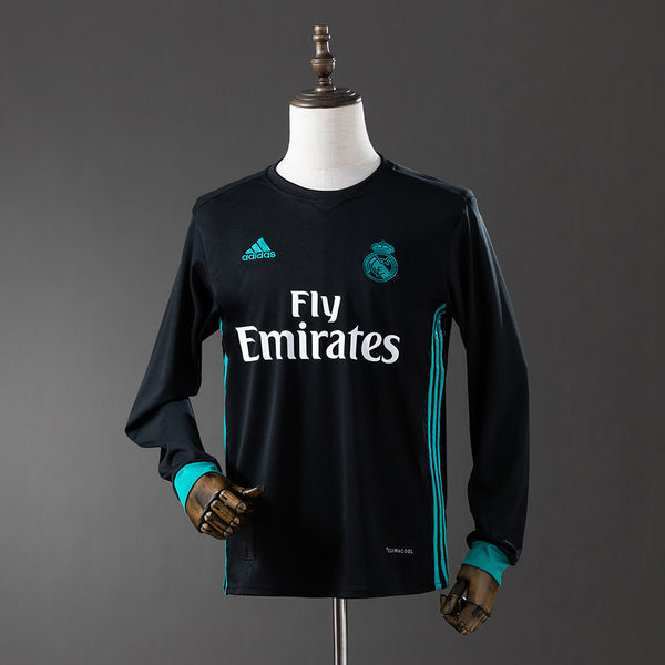 Real Madrid 17-18 away kit long sleeve
